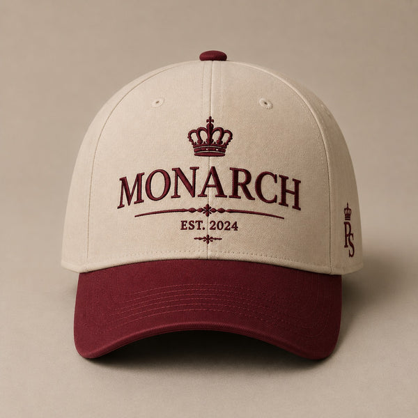 MONARCH Heritage Cap – Burgundy