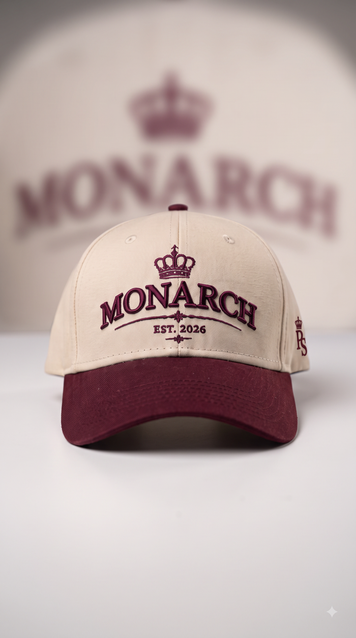 MONARCH Heritage Cap – Burgundy